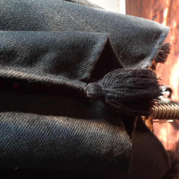 Cleobella women's black cape poncho size M-L - Picture 10 of 12